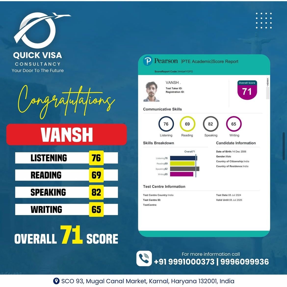 Quick Visa Consultancy | Success Stories